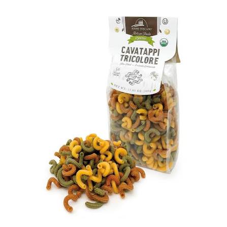 Cavatappi Tricolore Organic Pasta