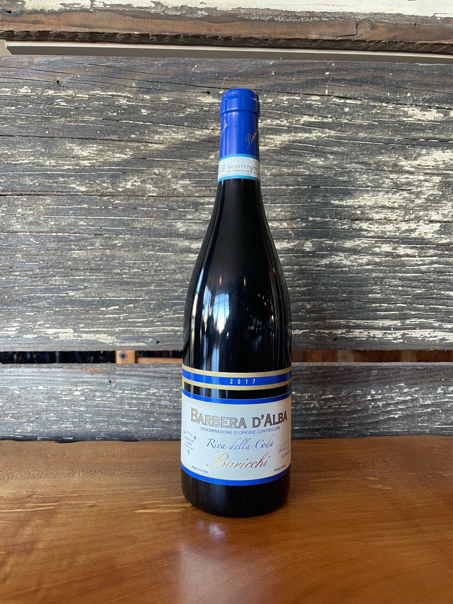 Baricchi Barbera D'Alba Riva della Coda 2017