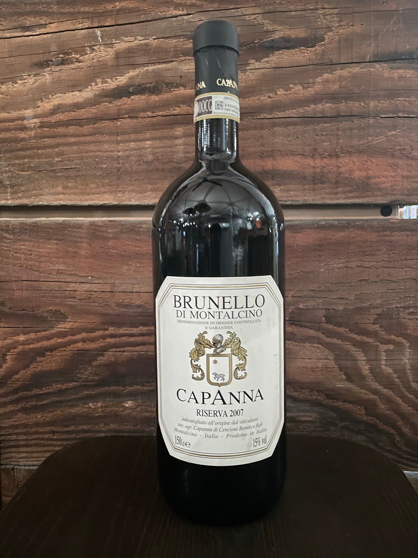 Capanna brunello Riserva 2007