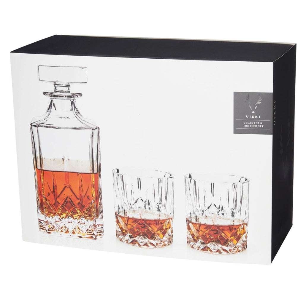 Viski Decanter & Tumbler Set