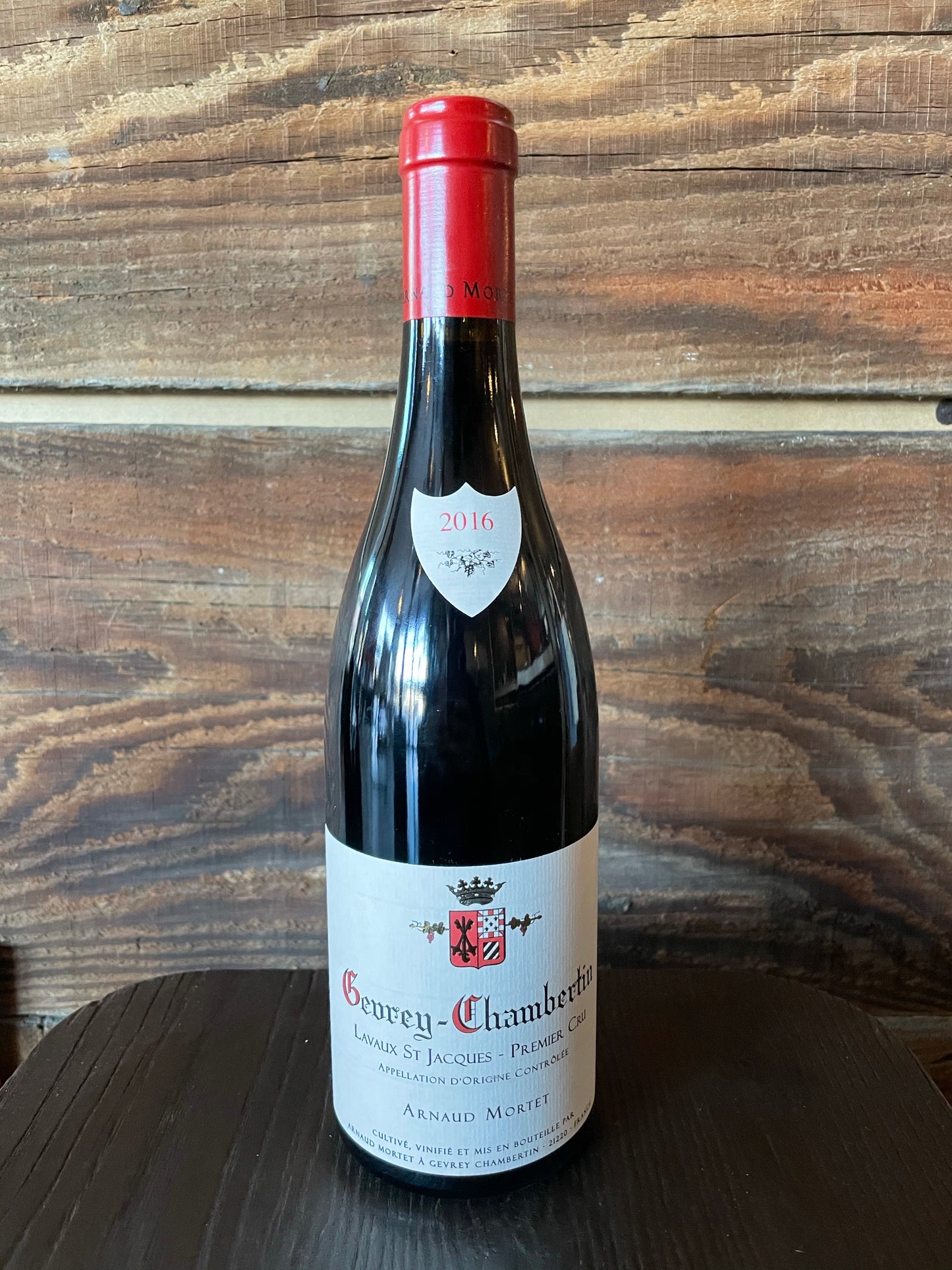 Arnaud Mortet Gevrey Chambertin 1 er Cru Lavaux St Jacques 2016