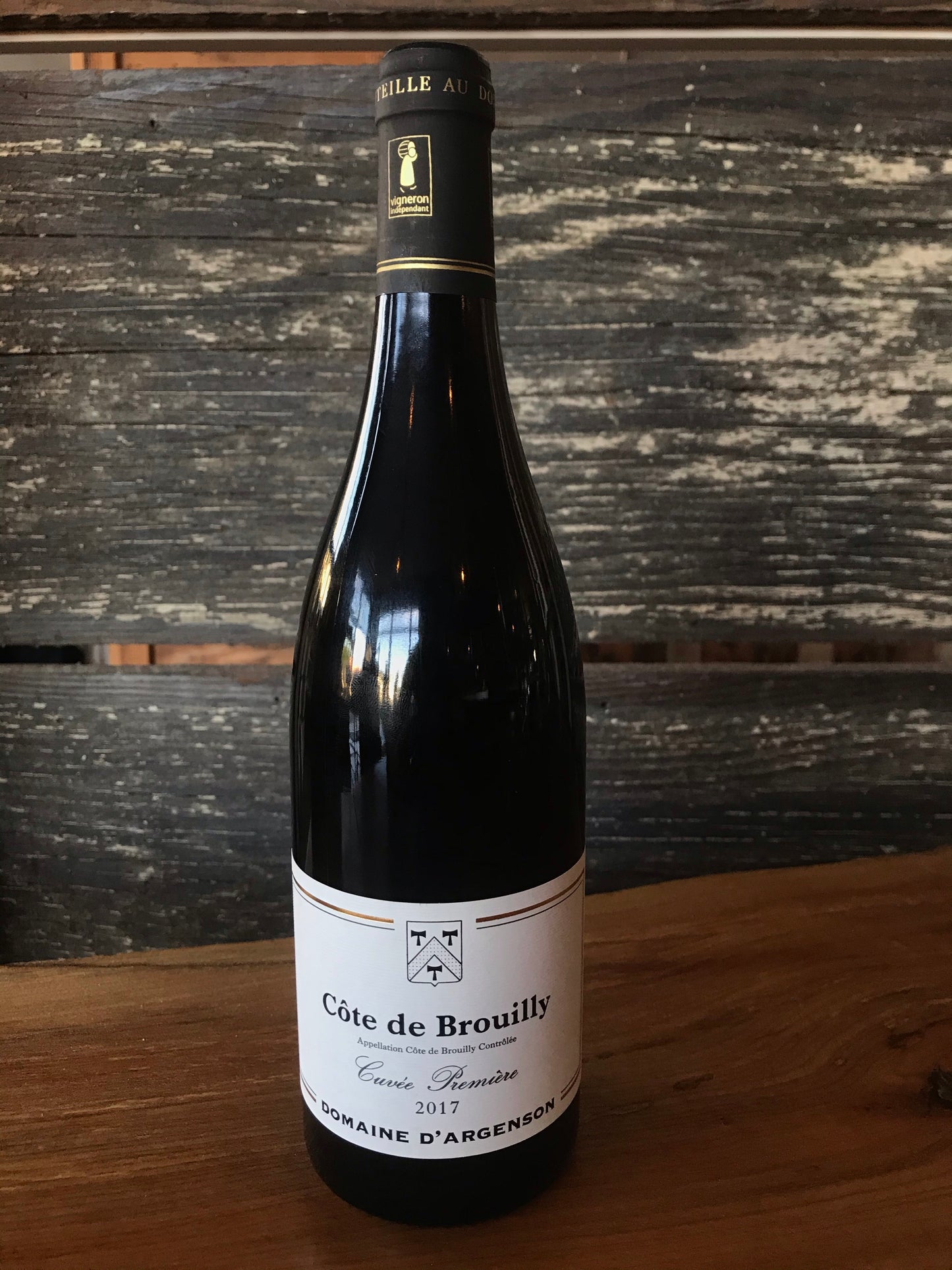 Domaine D'Argenson Cote de Brouilly Cuvee Premiere 2017