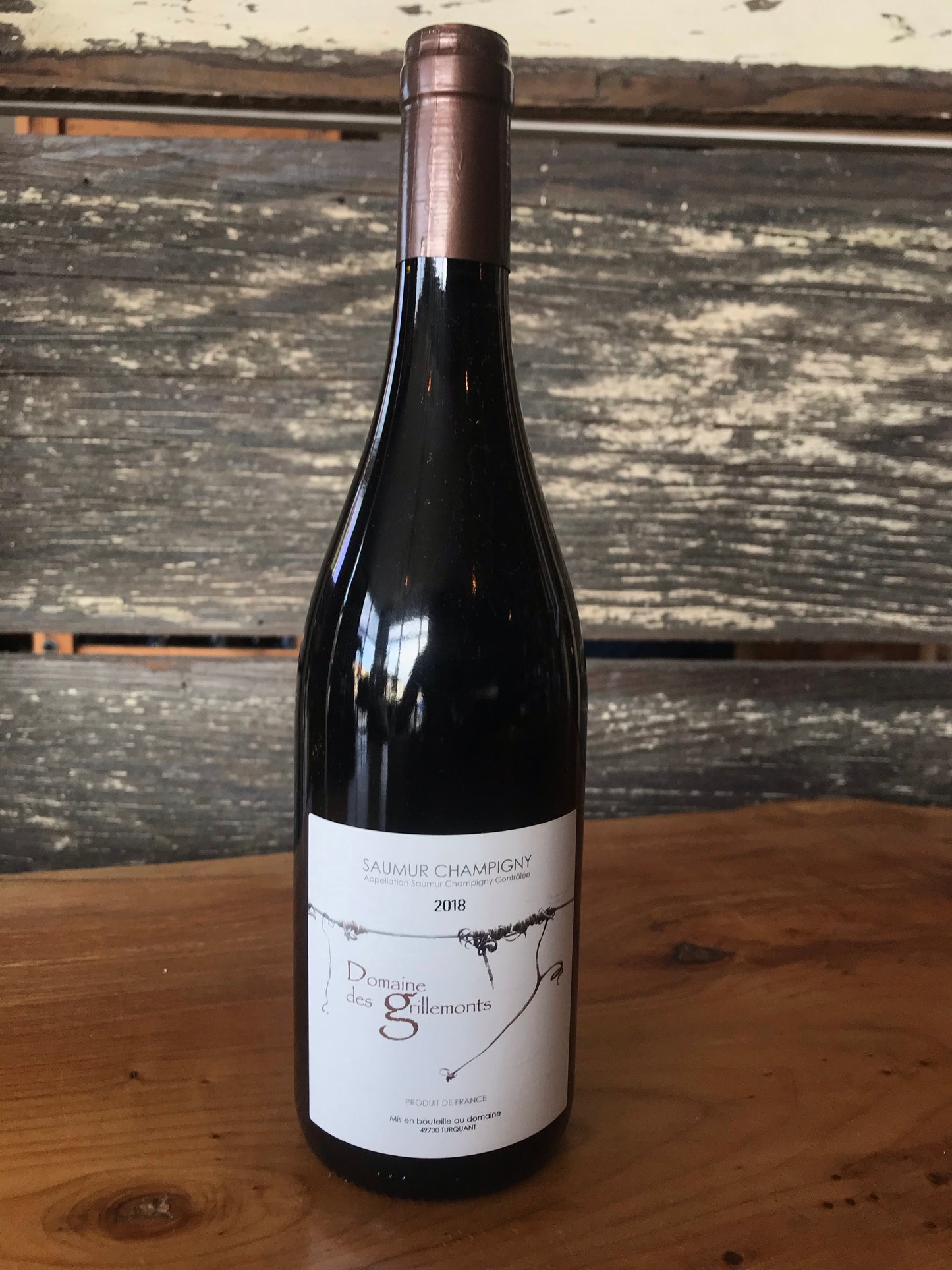 Domaine des Grillemonts Saumur Champigny Rouge 2018