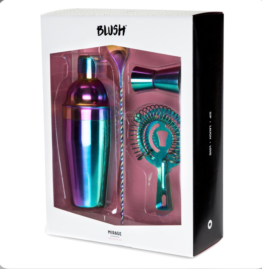 Blush Mirage Barware Set