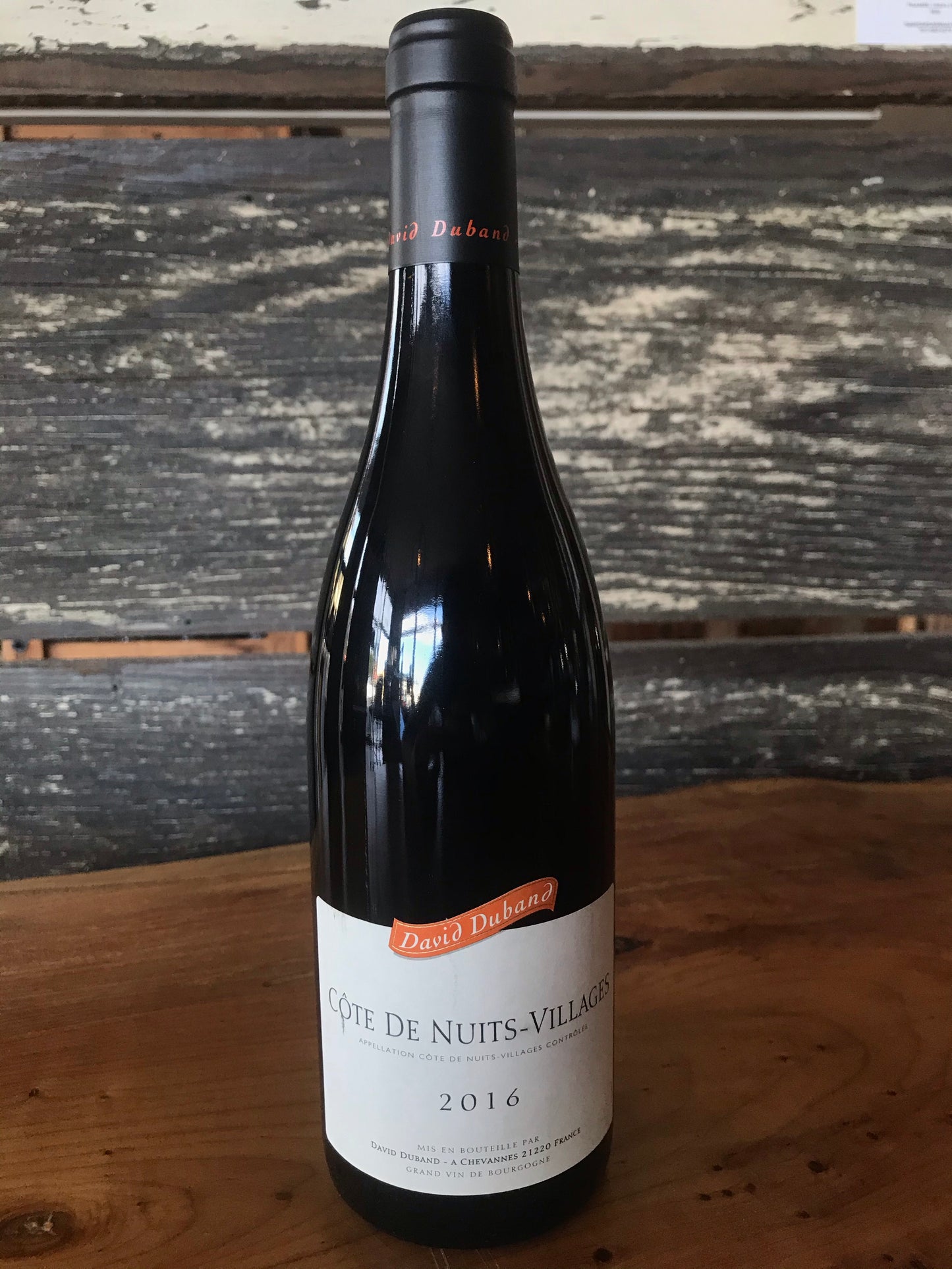 2016 David Duband, Cotes de Nuits Village Rouge