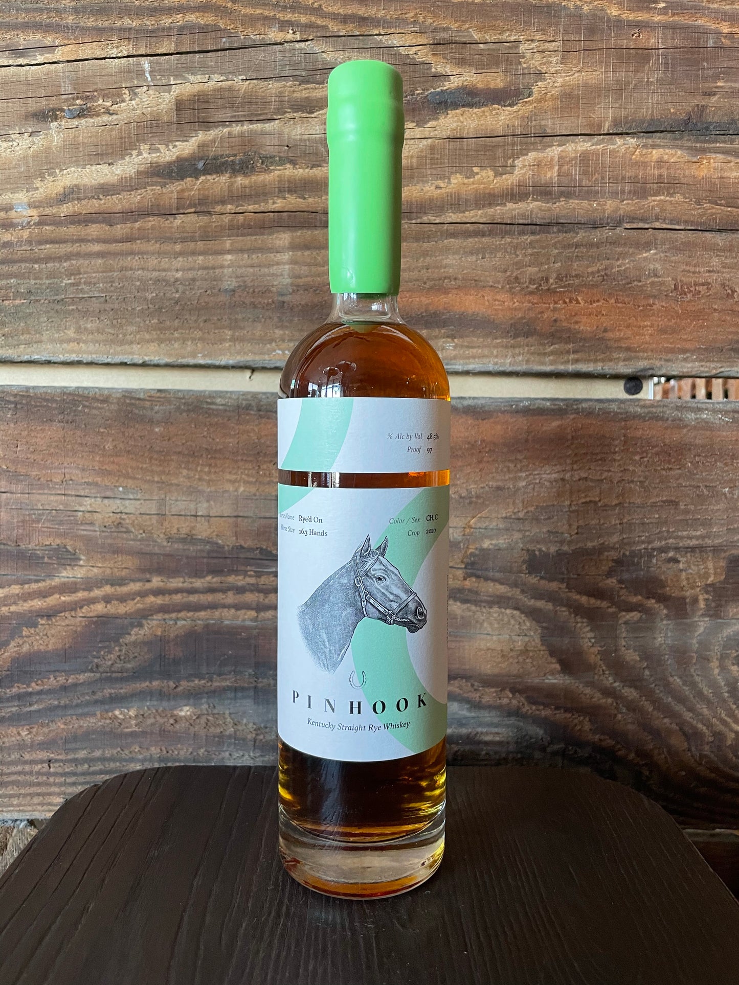 Pinhook Flagship Rye Whiskey Green