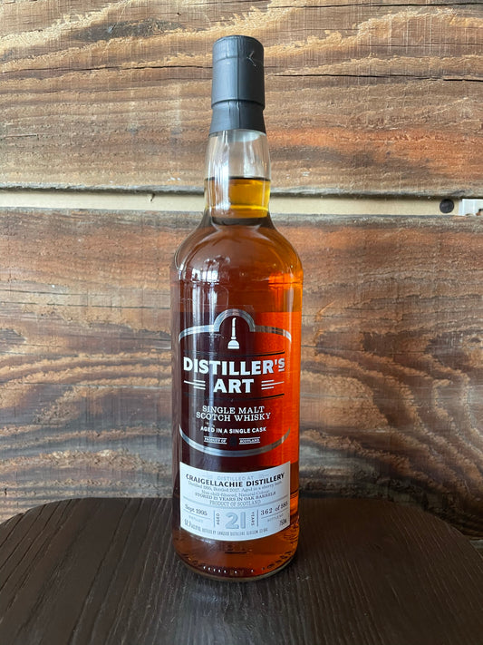 Distillers Art Craigellachie 1995 21 yr