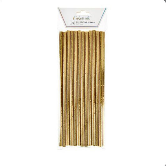 Cakewalk Gold Straws