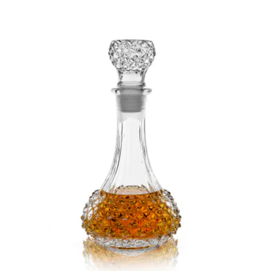 Viski Studded Glass Decanter