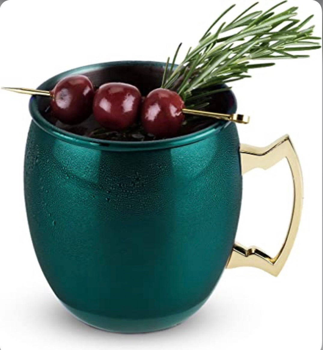 twine green moscow mule mug