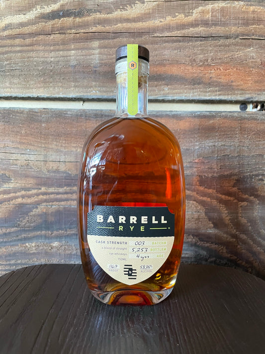 Barrell Rye Batch