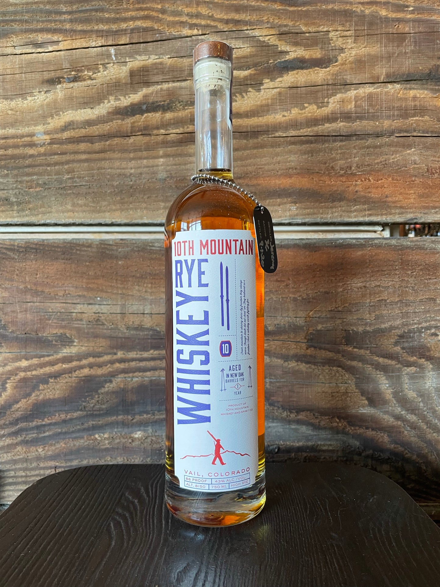 10th Mountain Rye Whiskey