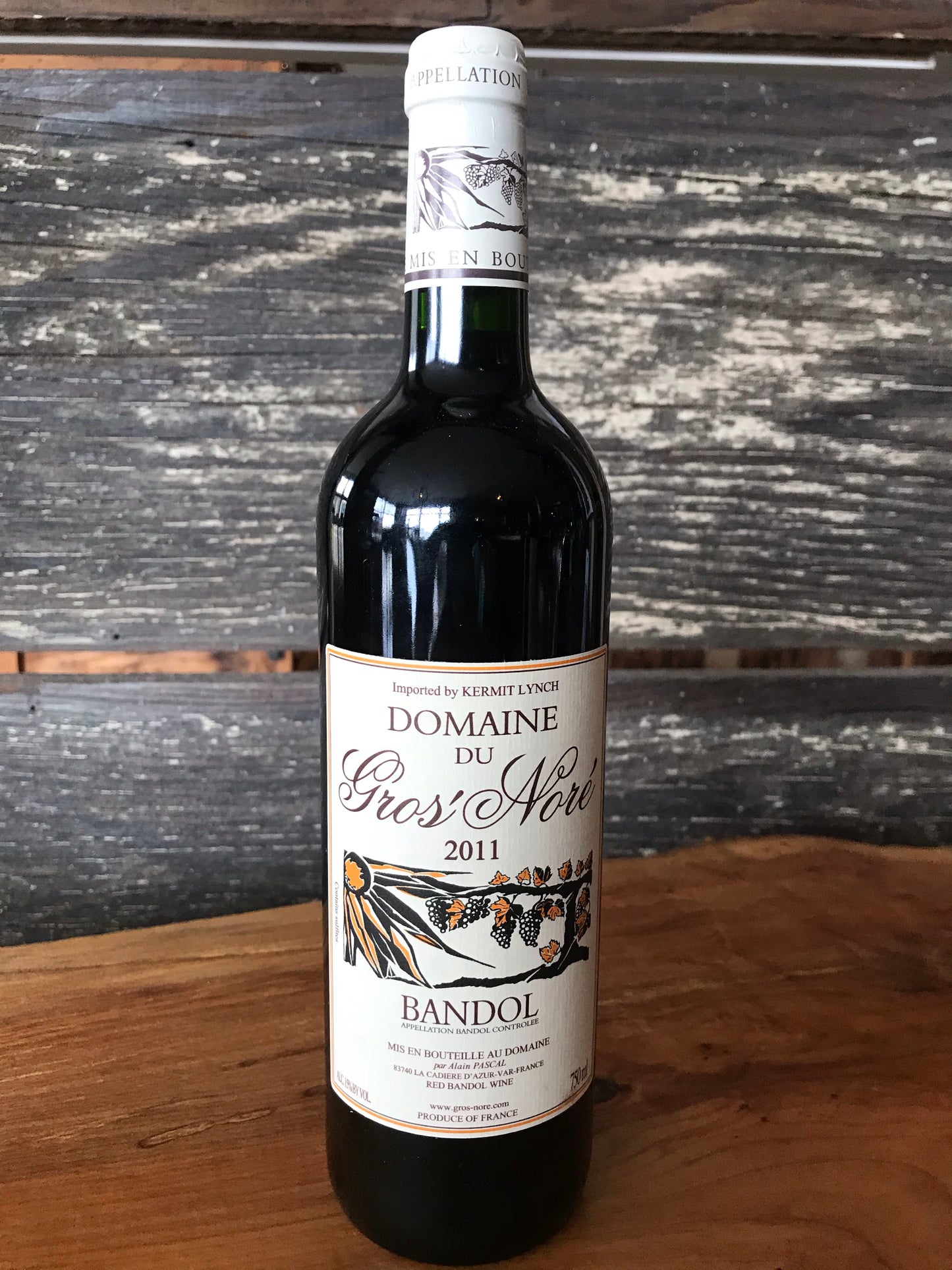 Domaine du Gros Nore Bandol 2011