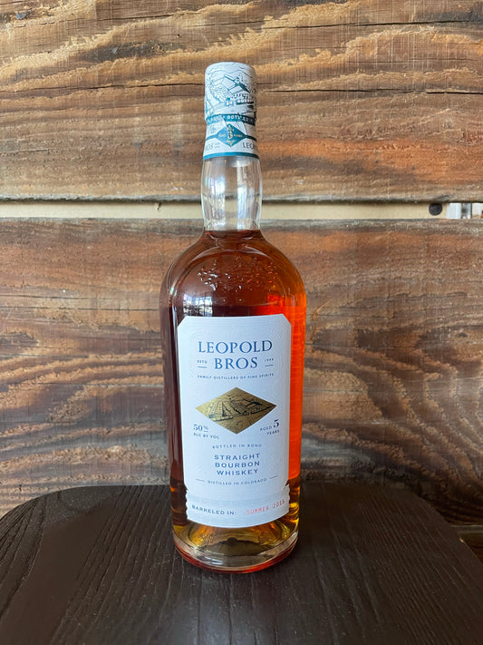 Leopold 8 Year Cask Strength Bourbon