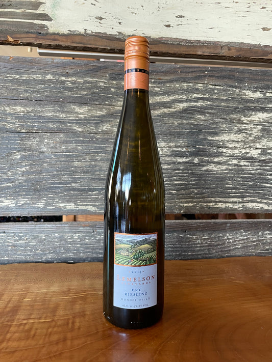 Lemelson Vineyards Dry Riesling 2015