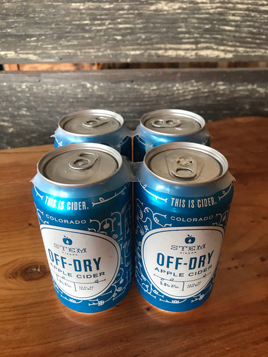 Stem Off Dry Apple Cider