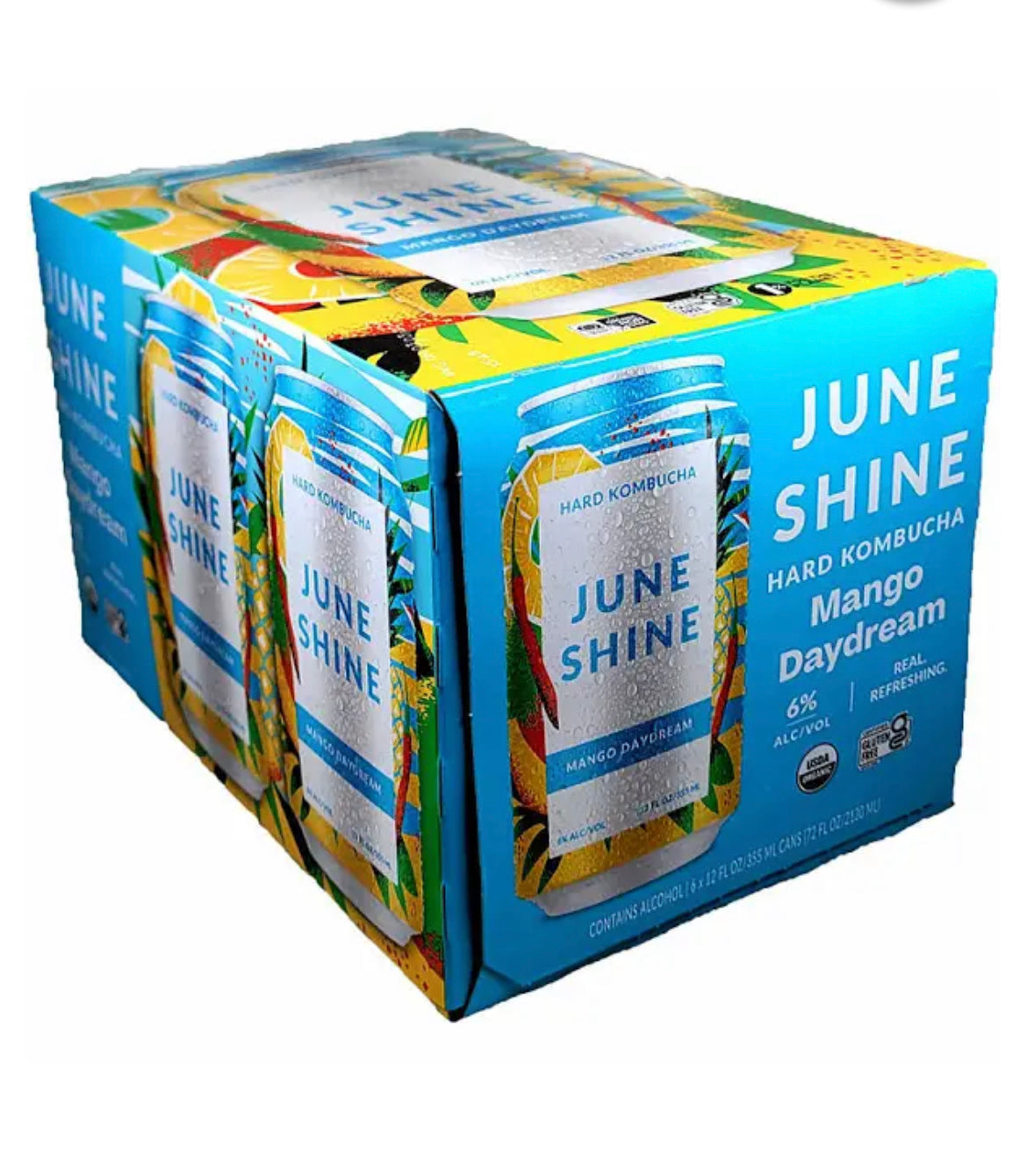 June Shine Mango Daydream Hard Kombucha