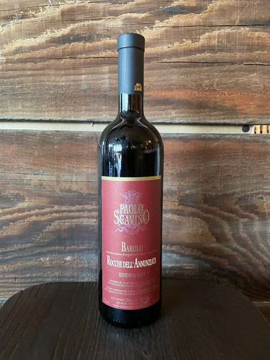 Paolo Scavino Rocche dell'Annunziata Riserva 2011 CELLAR