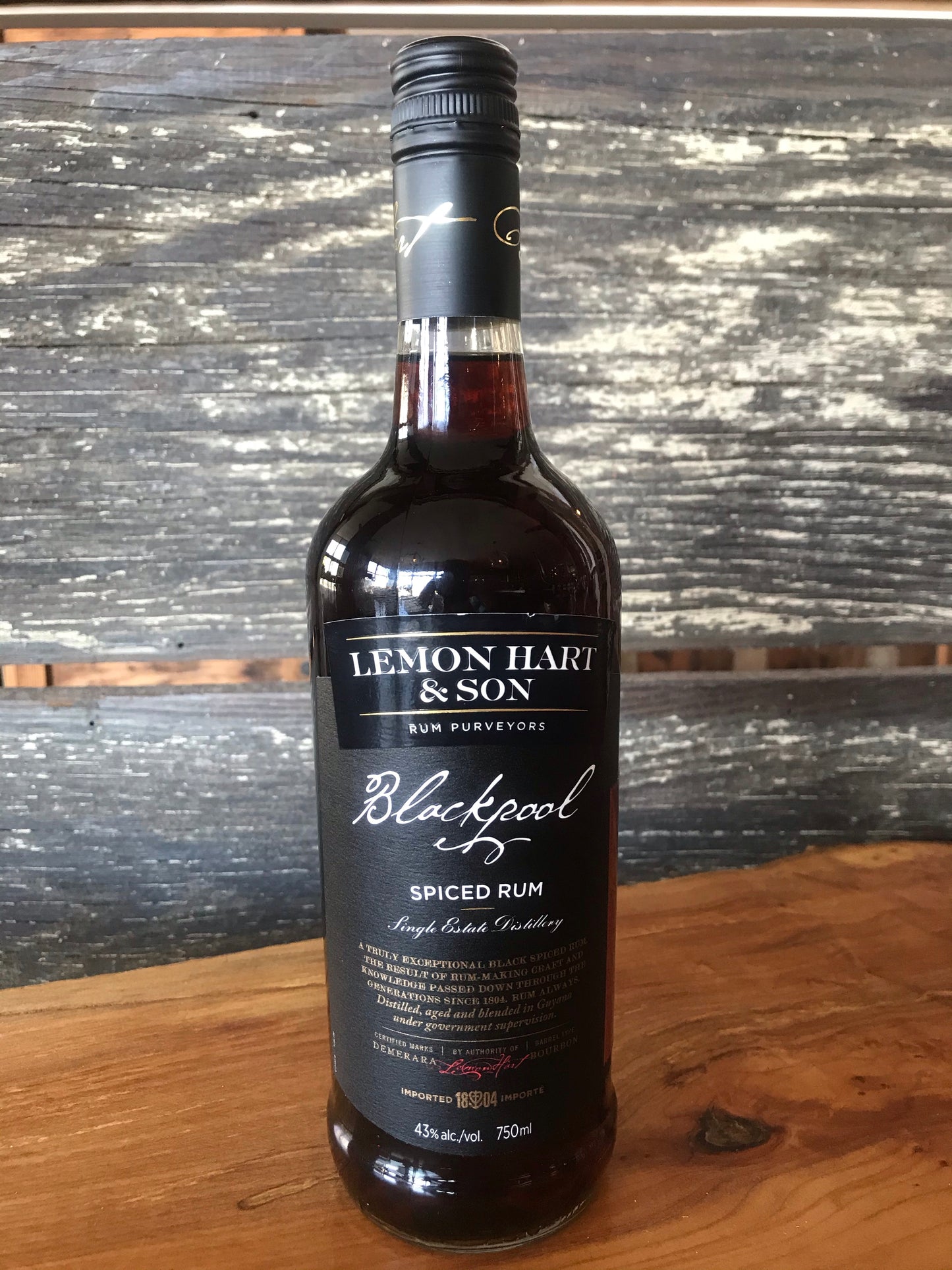 Lemon Hart & Son Blackpool Spiced Rum