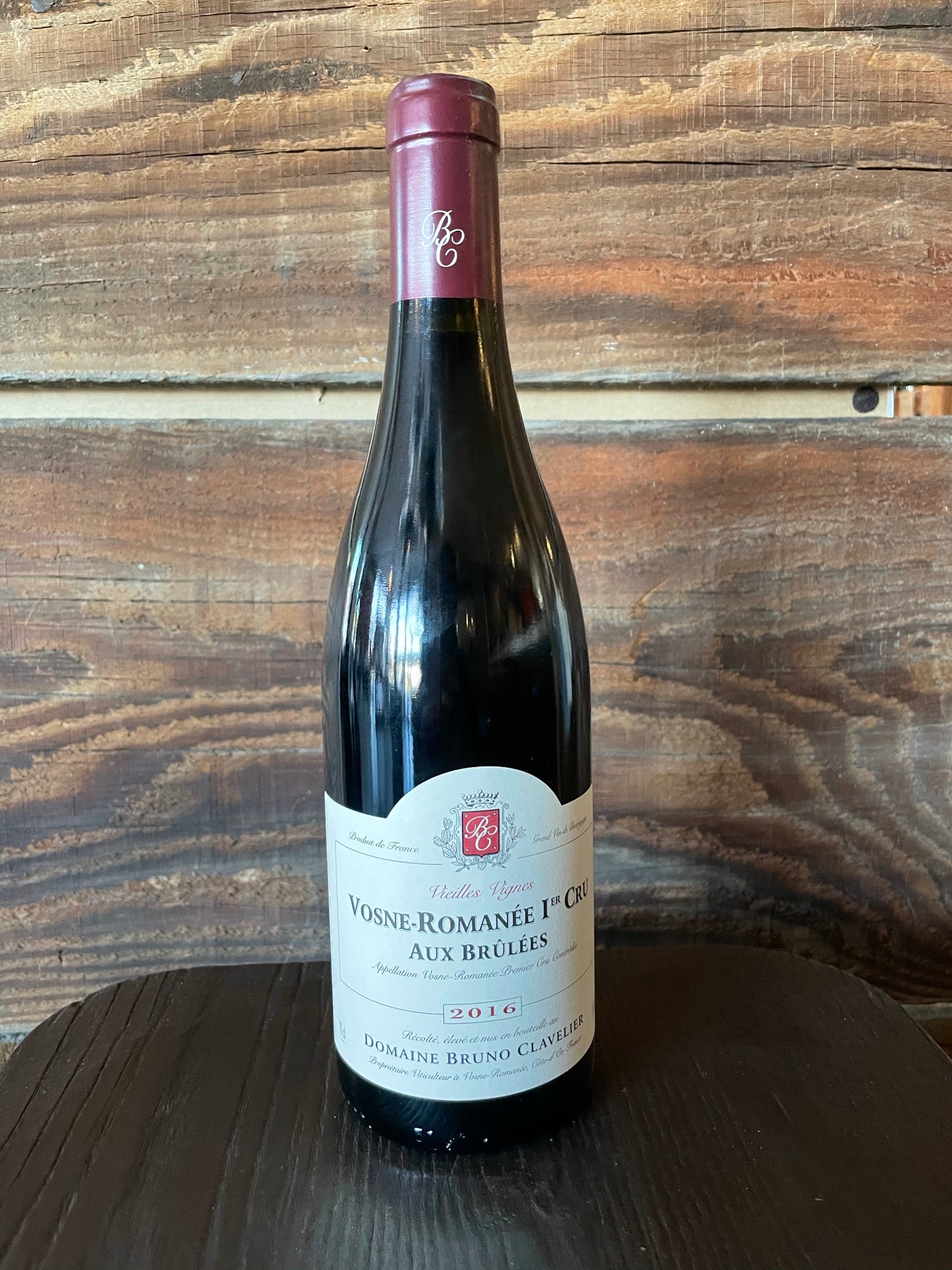 Dom Bruno Clavelier Vosne-Romanee 1 er cru Aux Brulees