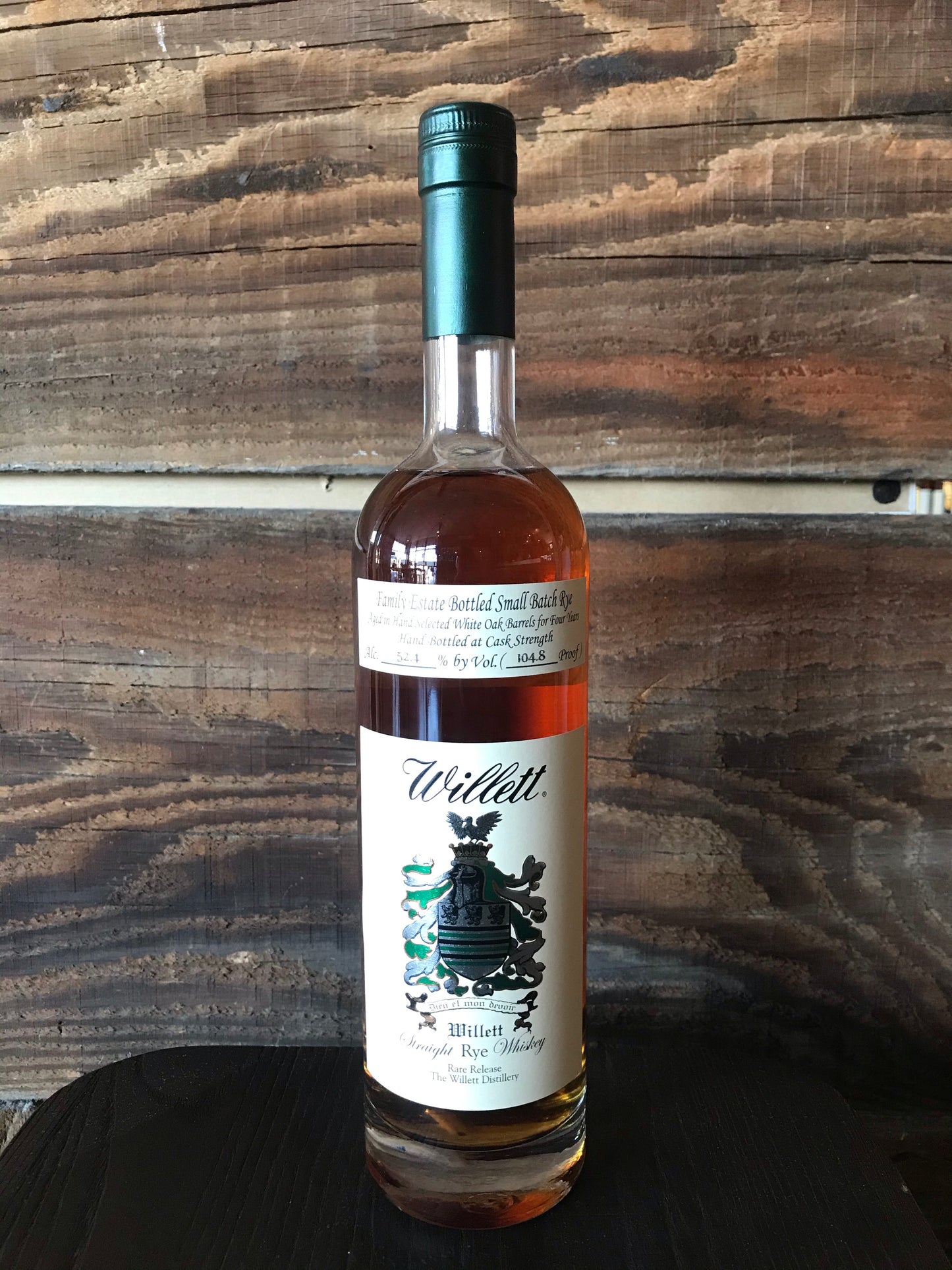 Willett Family Estate Rye Whiskey 4 Year