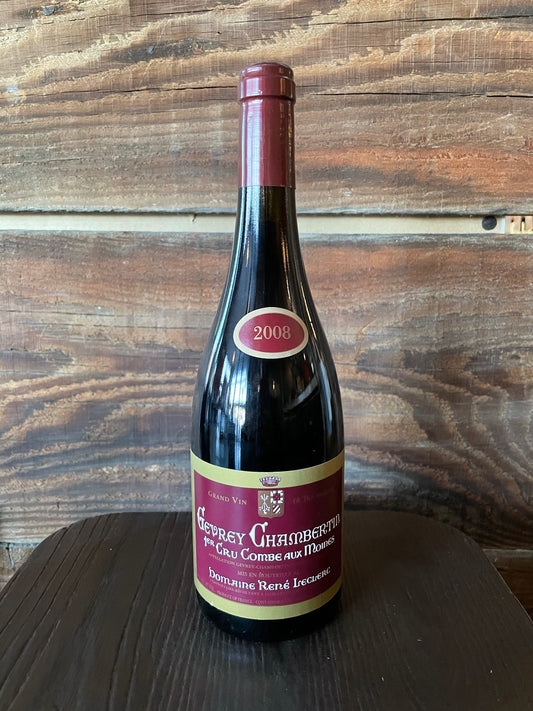 Domaine Rene Leclerc ler cru la combe aux moines 2008