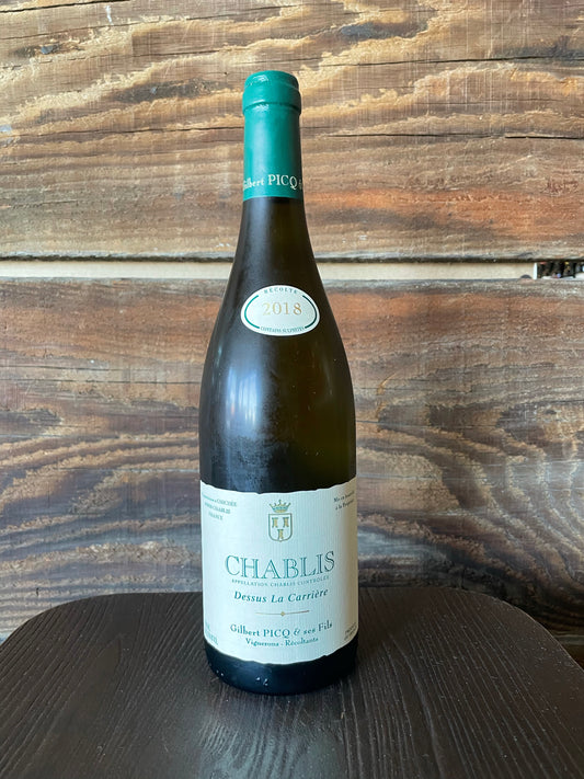 Gilbert Picq Chablis Dessus La Carriere 2022