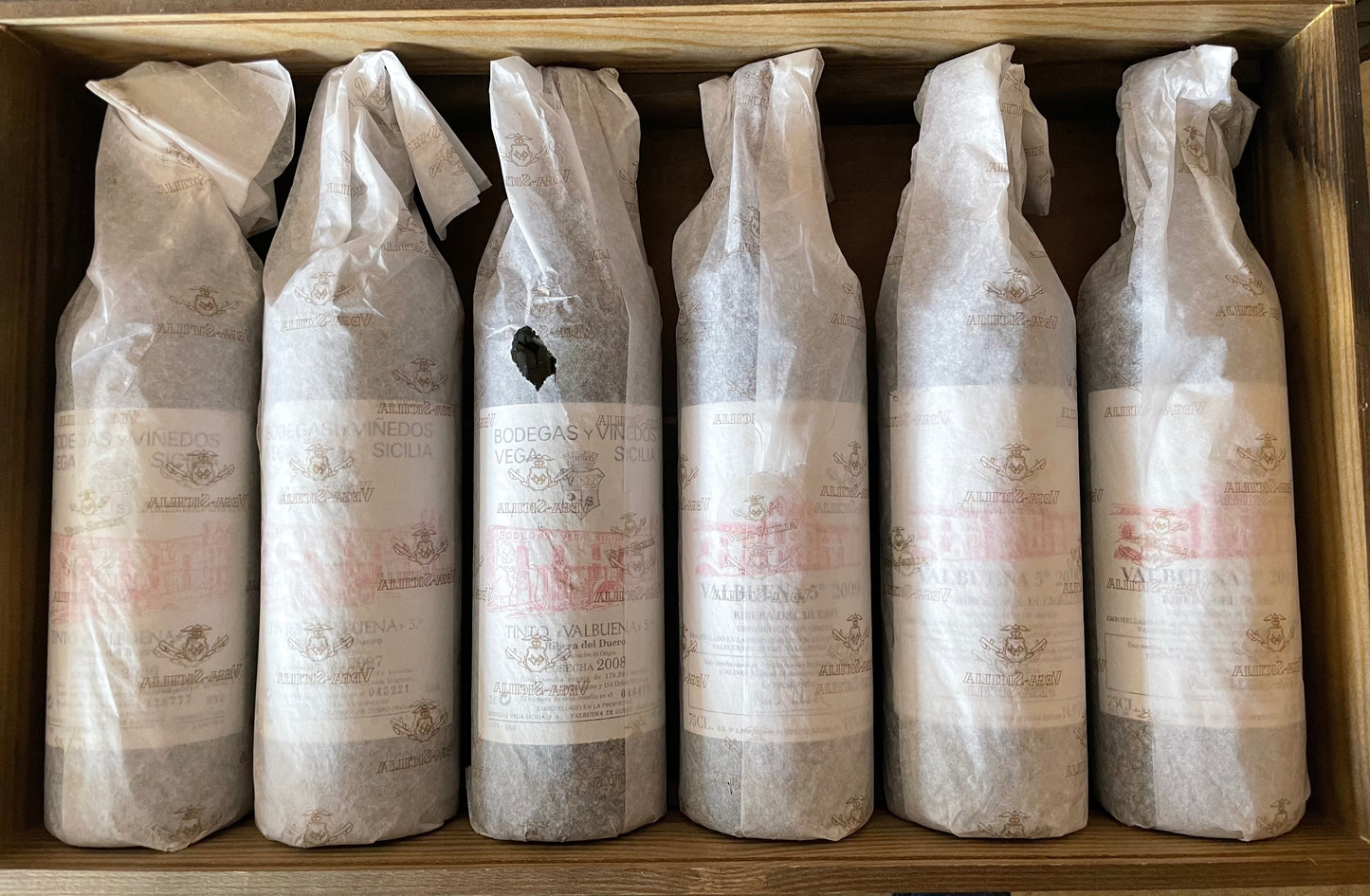 Bodegas Vega Sicilia Valbeuna Collectors Case “ 5 “