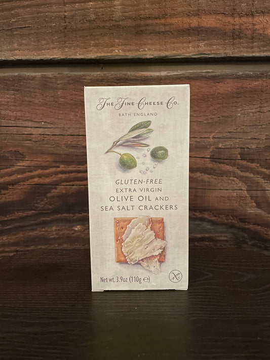 Gluten Free Sea Salt Olive Oil Crackers