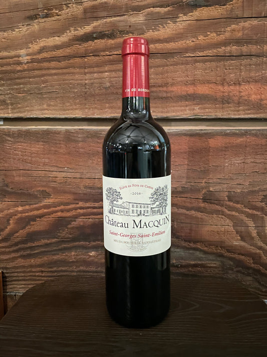 Chateau Macquin Saint Georges Saint Emilion 2017