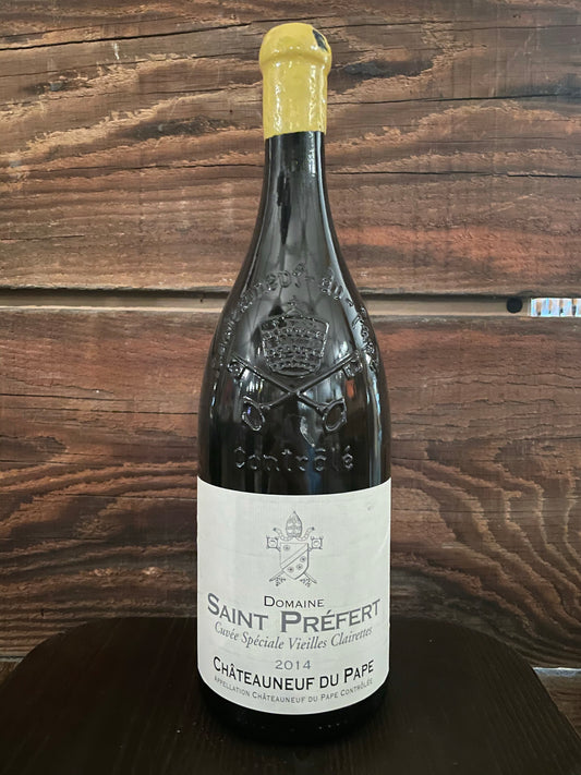 Saint prefert cuvee special vignes clairette 2014 MAGNUM